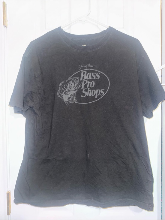 Bass Pro Shops Other - Bass Pro Shops Black Short Sleeve Logo Tee